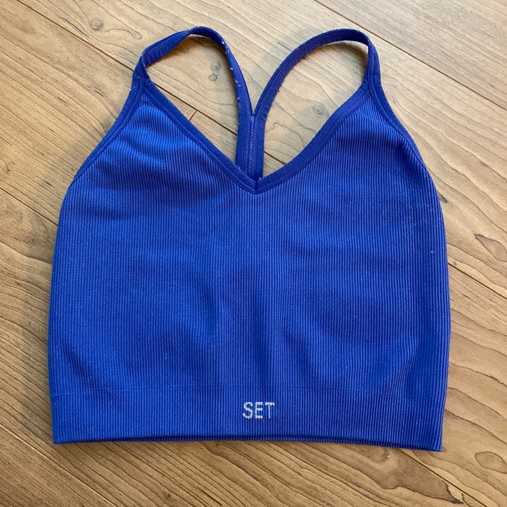 SET Active crop athletic top